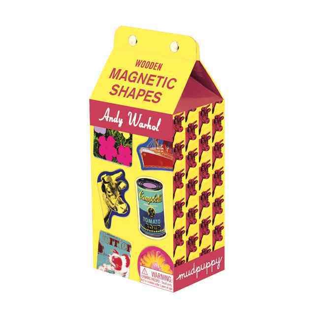 Andy Warhol Wooden Magnetic Shapes By Galison 9780735338067 (Kit)