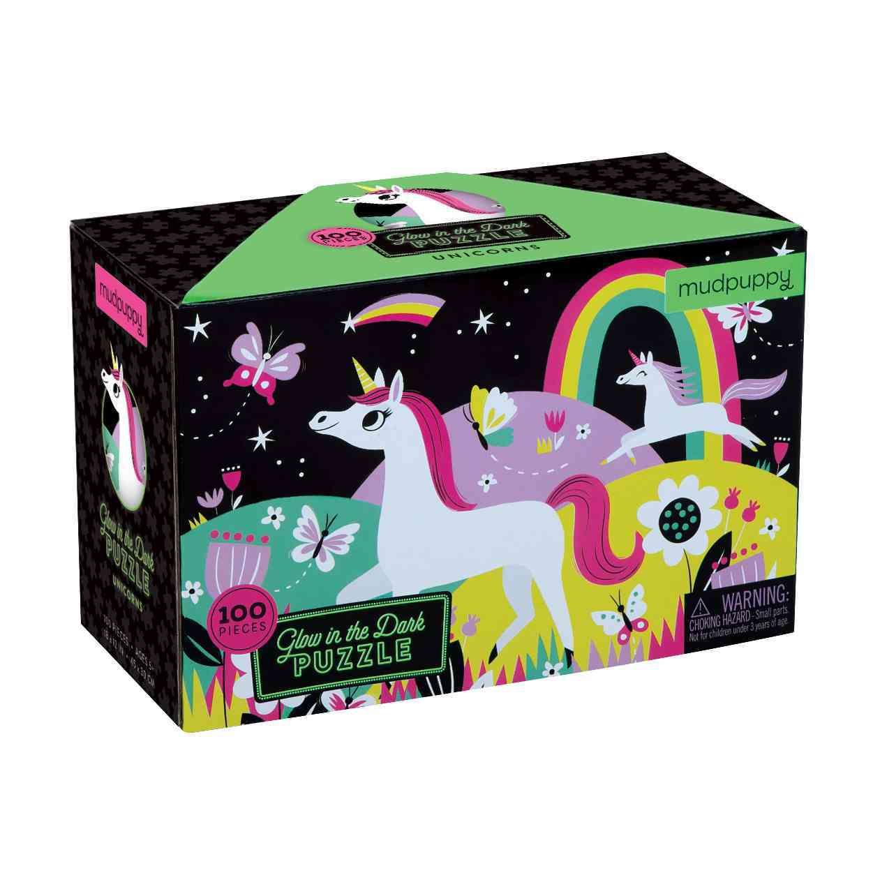 Unicorns Glow-in-the-Dark Puzzle By Allison Black (illustrator)