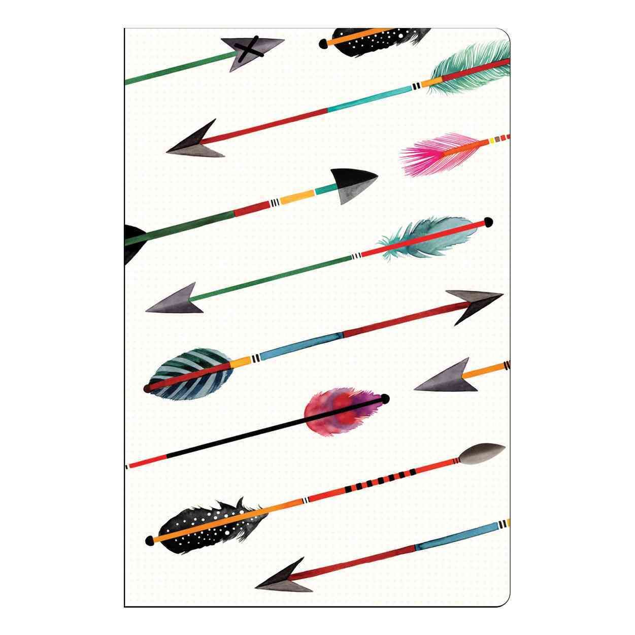 Arrows & Feathers Mini Notebook Set By Margaret Berg 9780735346536