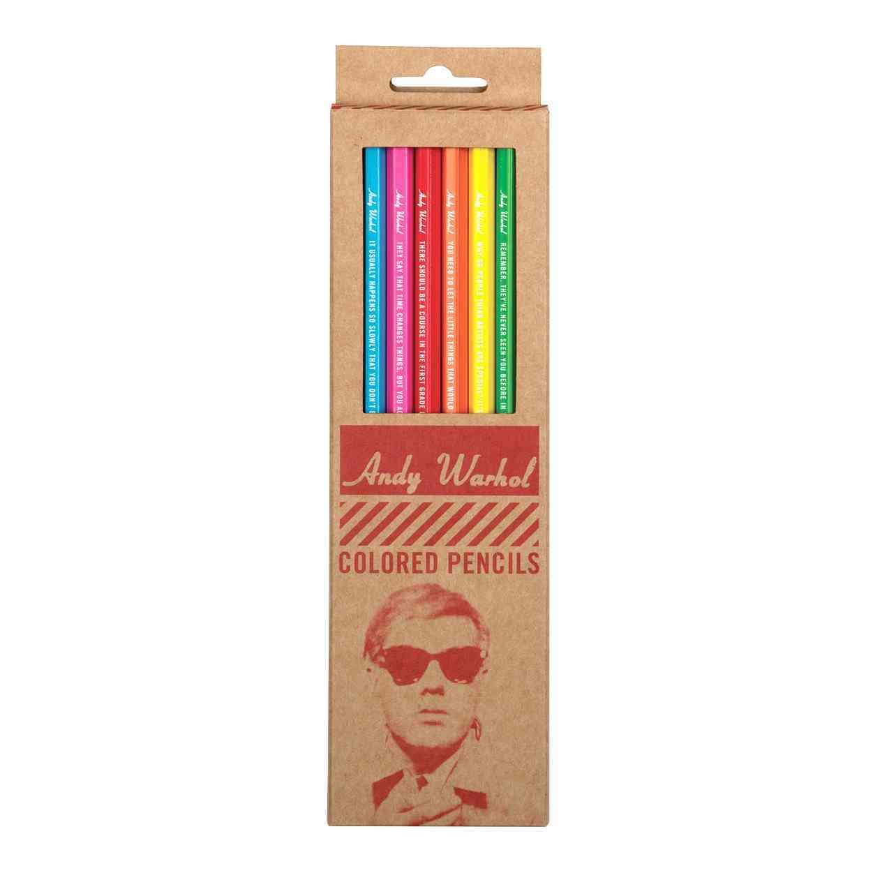 Warhol Philosophy 2.0 Colored Pencils By Andy Warhol 9780735349742