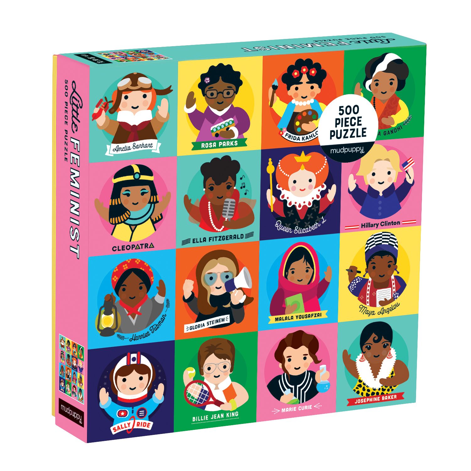 Little Feminist 500 Piece Family Puzzle By Lydia Ortiz 9780735353824