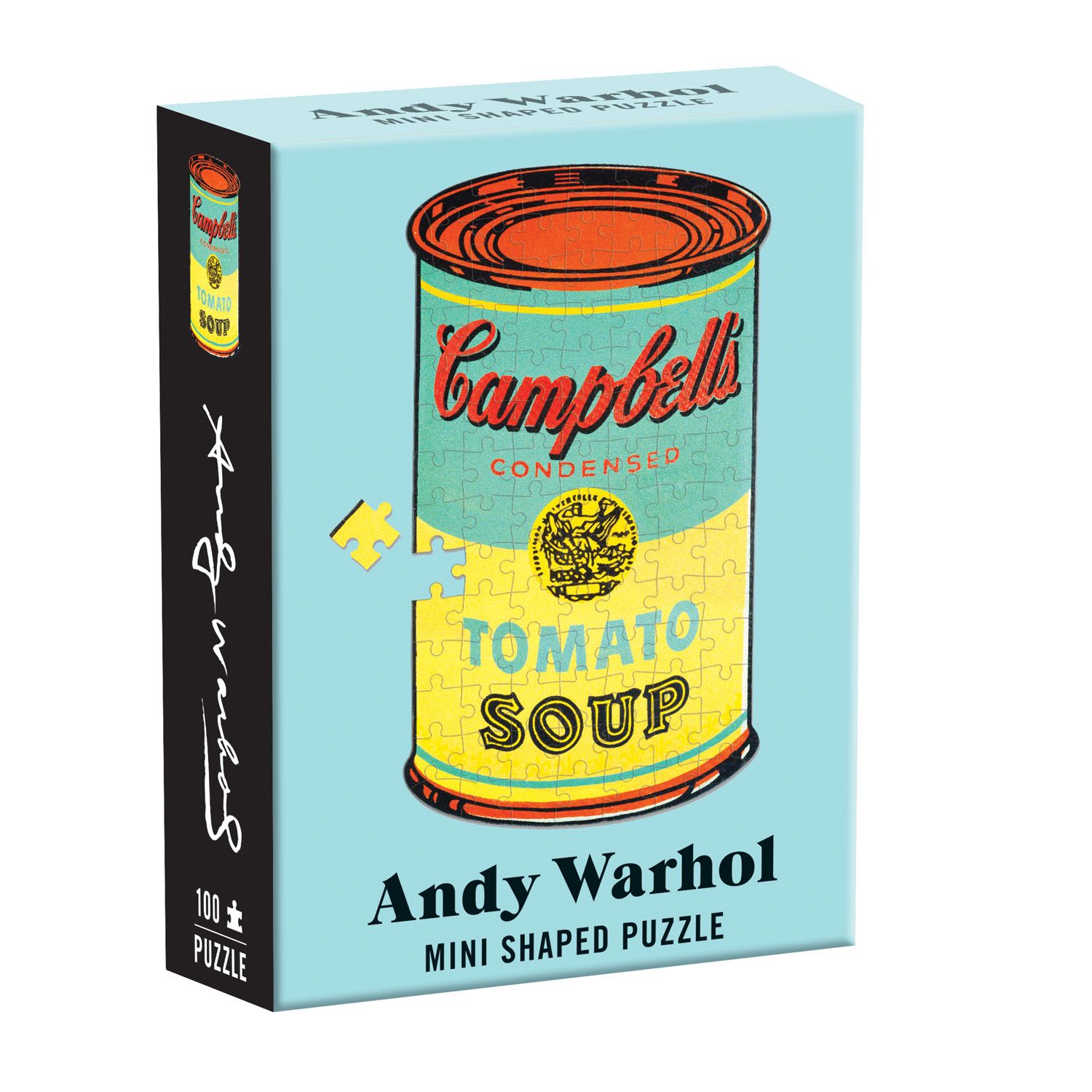 Andy Warhol Mini Shaped Puzzle Campbell's Soup By Galison ()