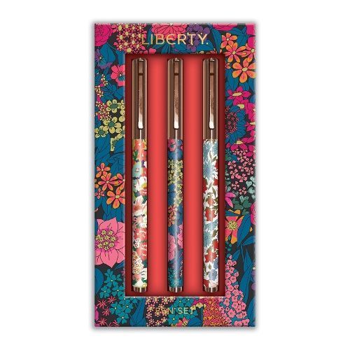 Liberty Floral Everyday Pen Set By Galison 9780735365636