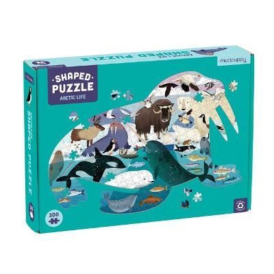 Arctic Life 300 Piece Shaped Puzzle By Mudpuppy 9780735366626 ()
