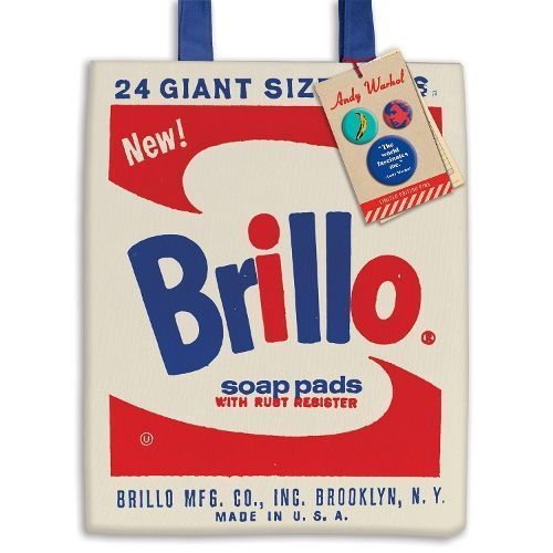 Andy Warhol Brillo Tote Bag By Galison 9780735366794