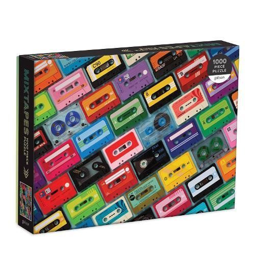 Mixtapes 1000 Piece Puzzle By Galison 9780735366824 ()