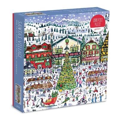 Michael Storrings Santa's Village 1000 Piece Puzzle By Galison ()