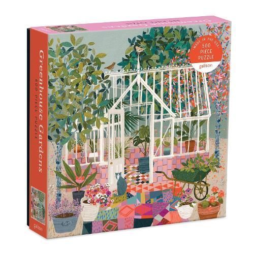 Greenhouse Gardens 500 Piece Puzzle By Galison 9780735368590 ()