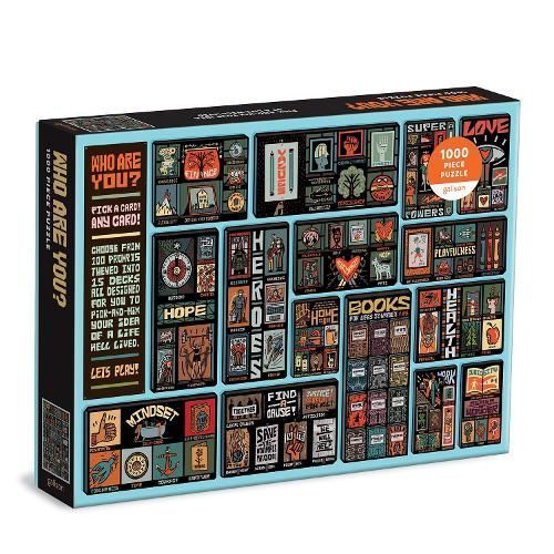 Who Are You? 1000 Piece Puzzle By Galison 9780735370487 ()