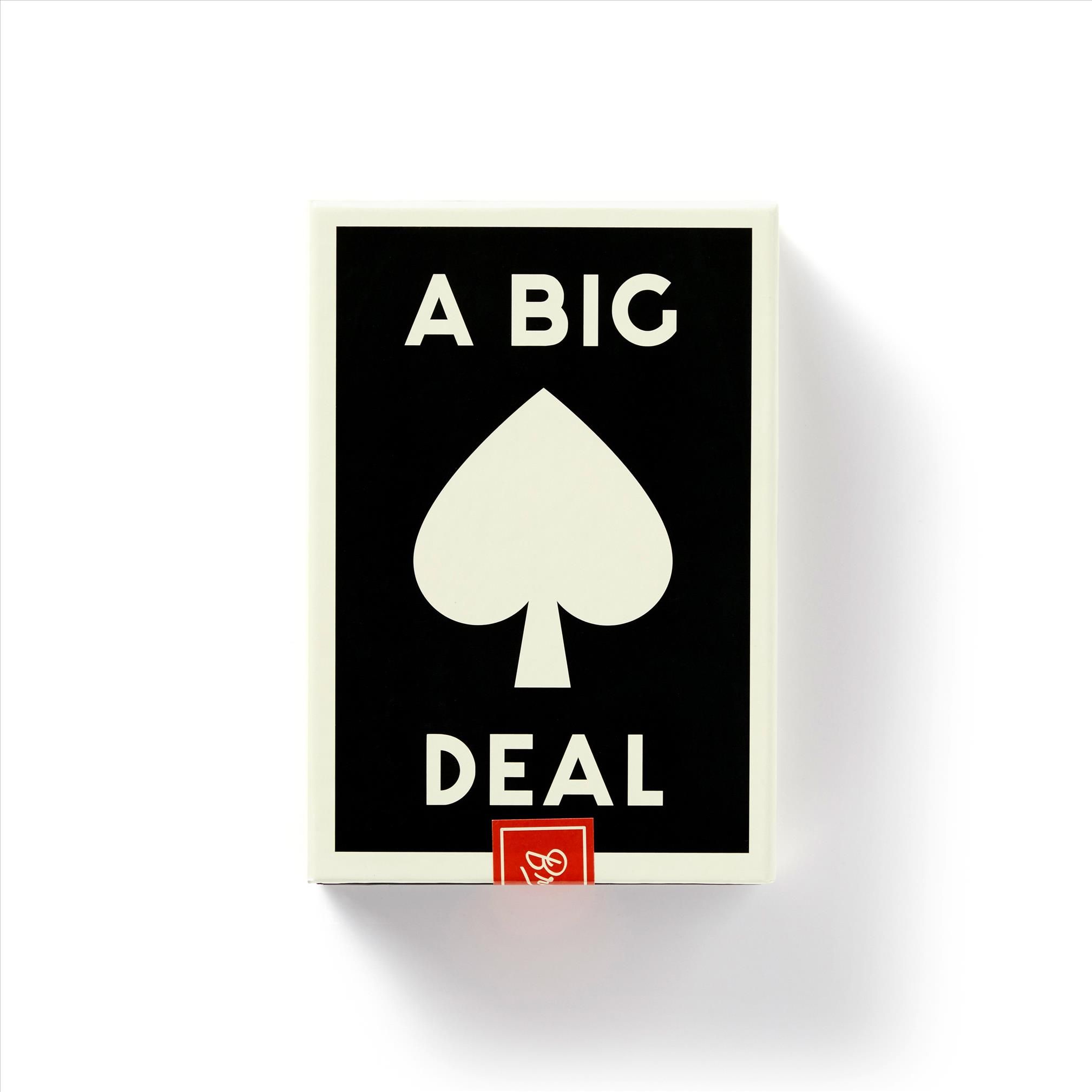 A Big Deal Giant Playing Cards By Brass Monkey 9780735370654 (Cards)