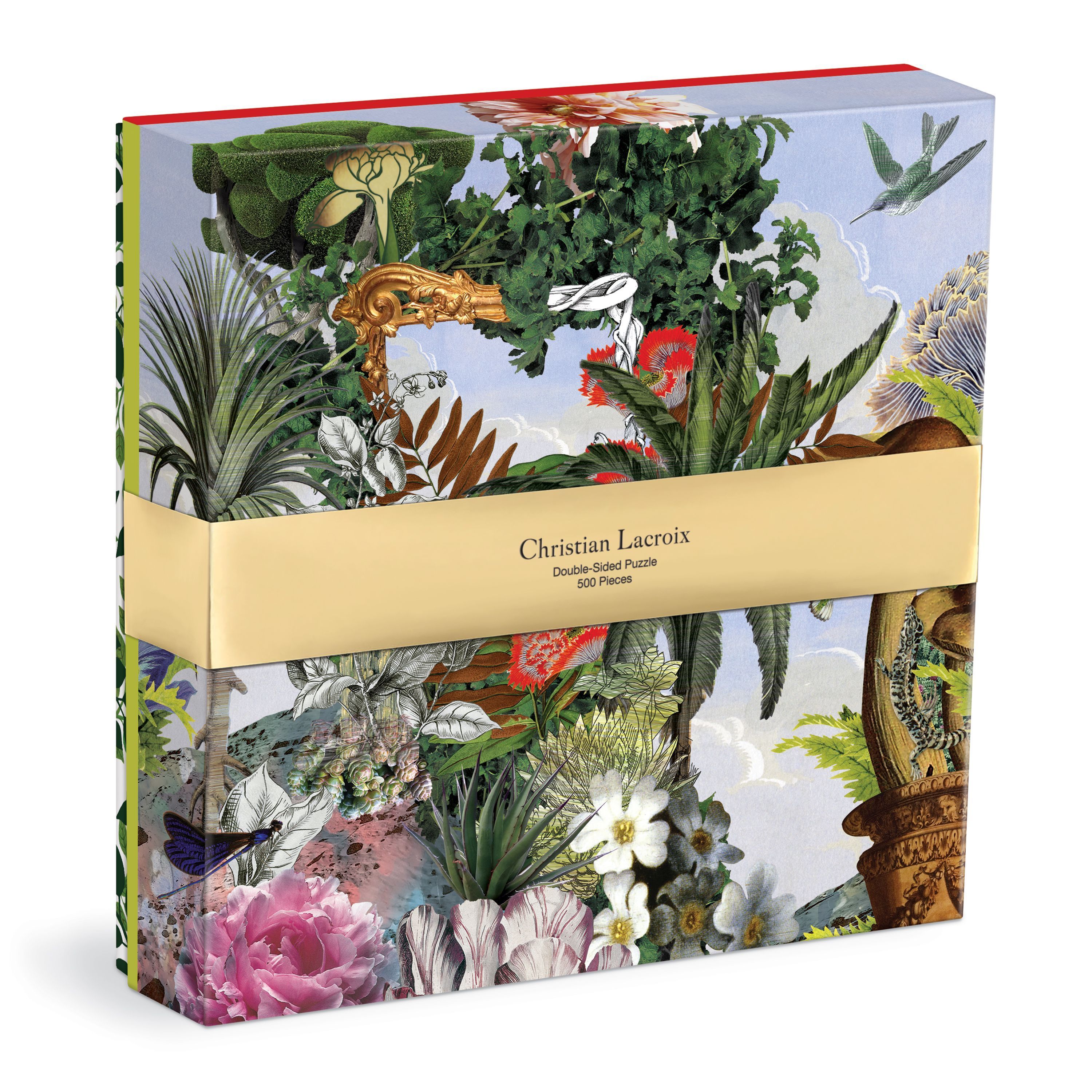 Christian Lacroix Jardin Des Reves 500 Piece Double-Sided Puzzle ()