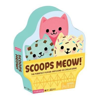 Scoops Meow! Game By Mudpuppy 9780735372603 (Game)