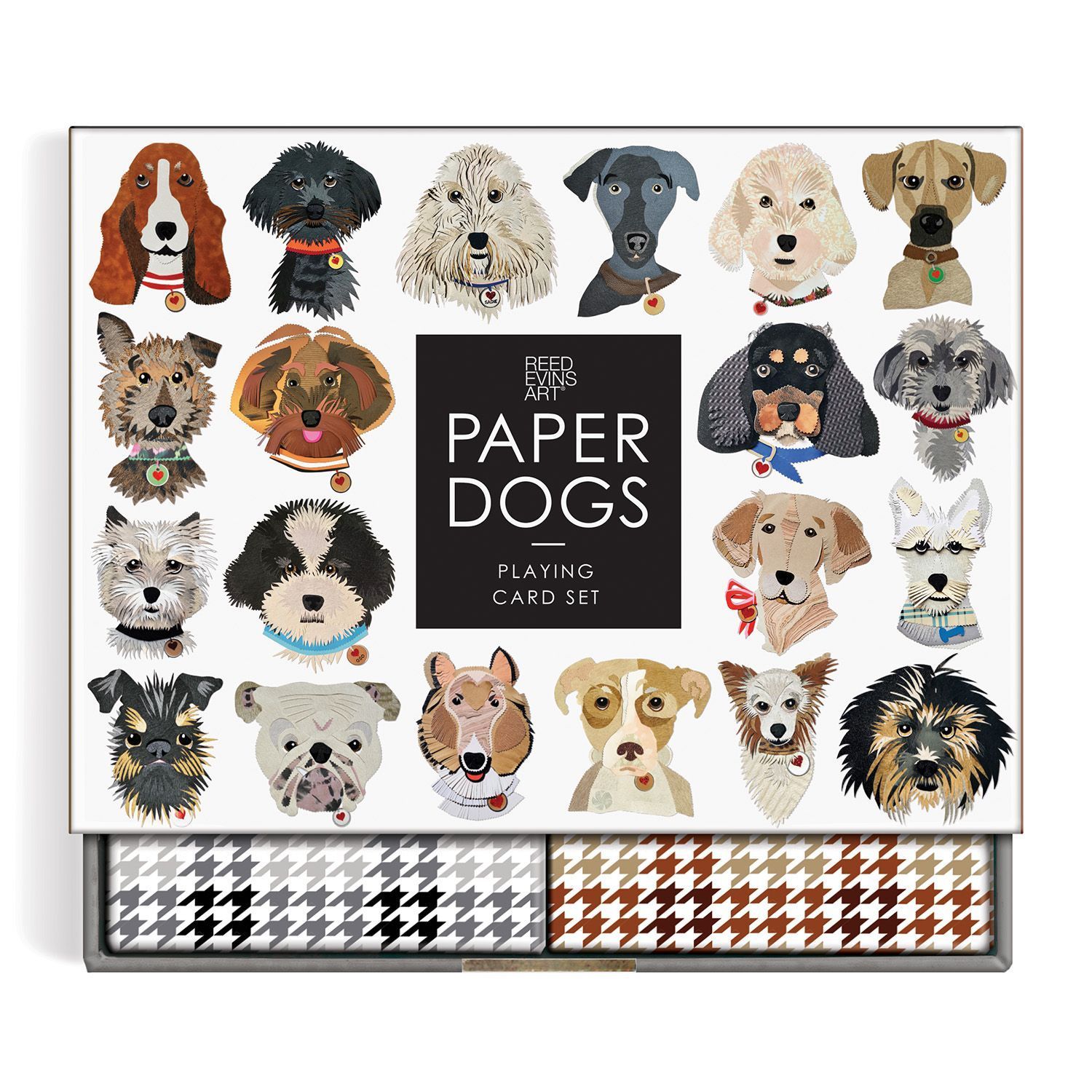 Paper Dogs Playing Card Set By Galison 9780735372993 (Cards)
