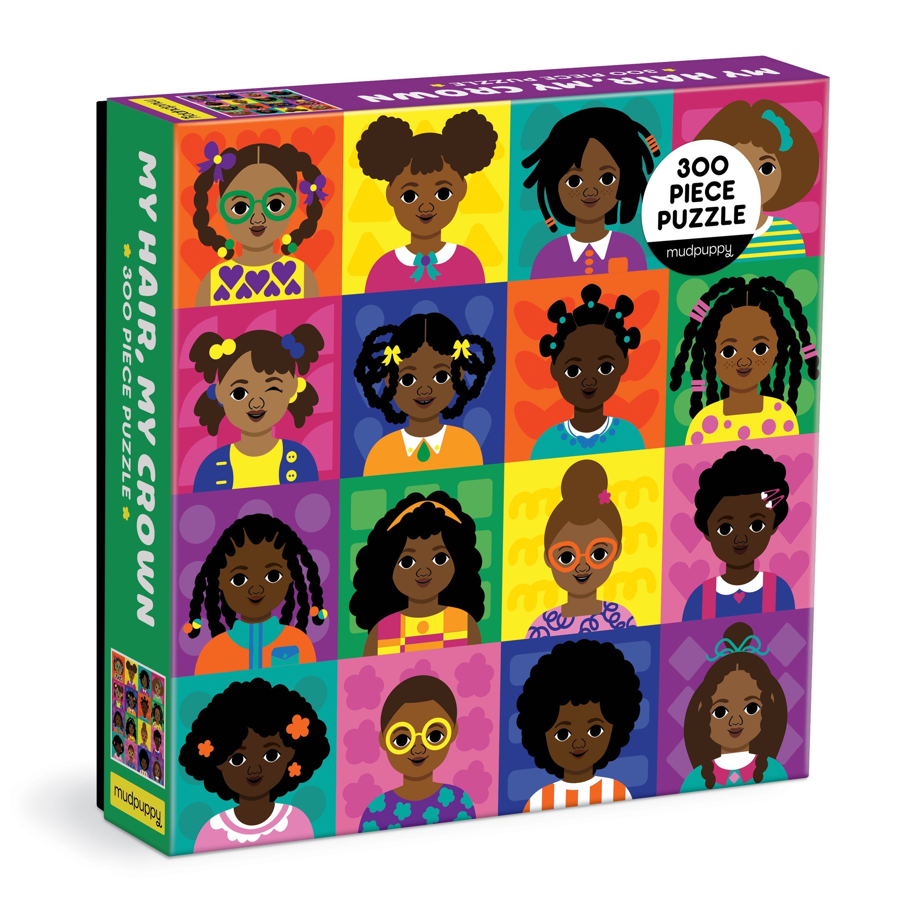 My Hair, My Crown 300 Piece Puzzle By Mudpuppy 9780735374621 ()