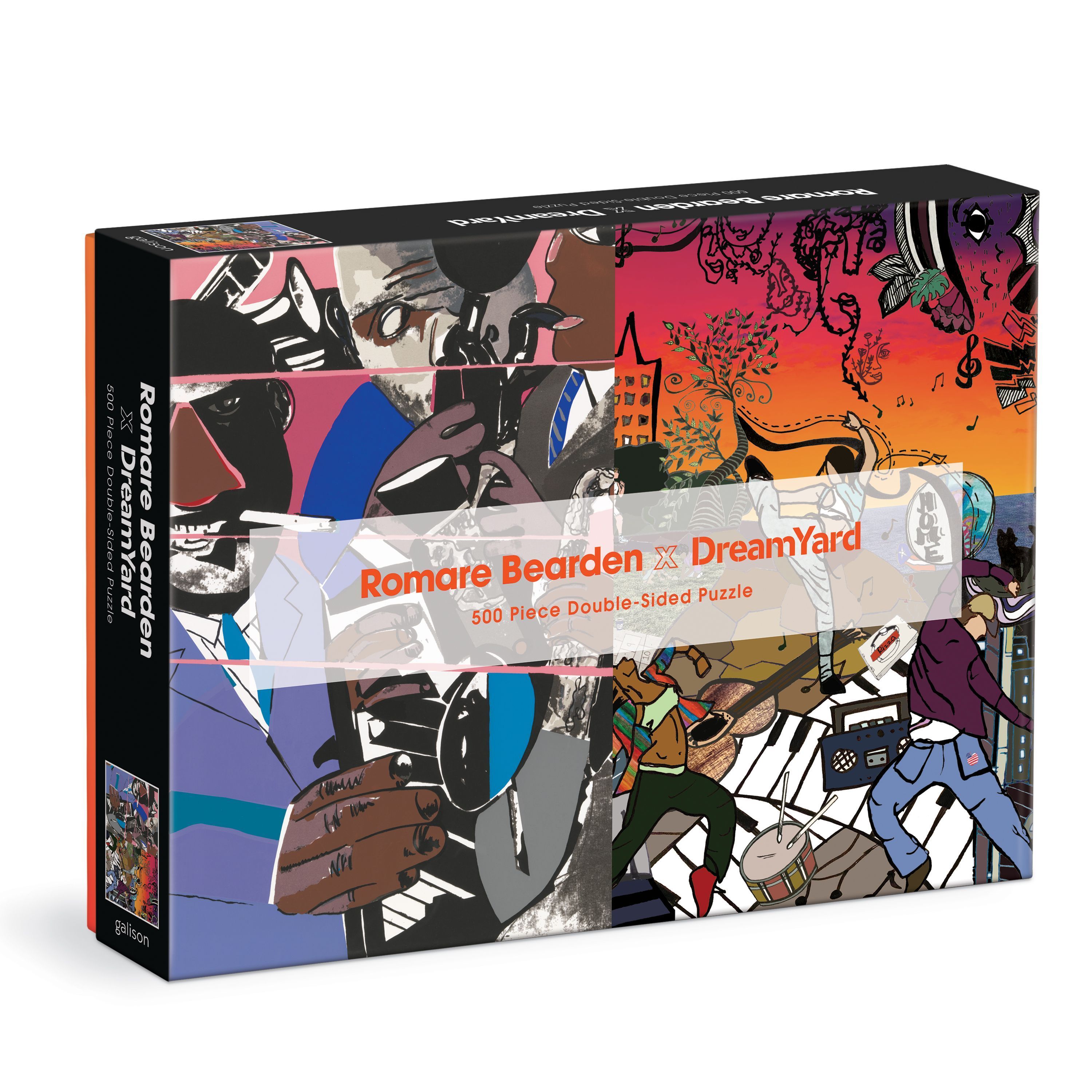 Romare Bearden x DreamYard 500 Piece Double-Sided Puzzle By Galison ()