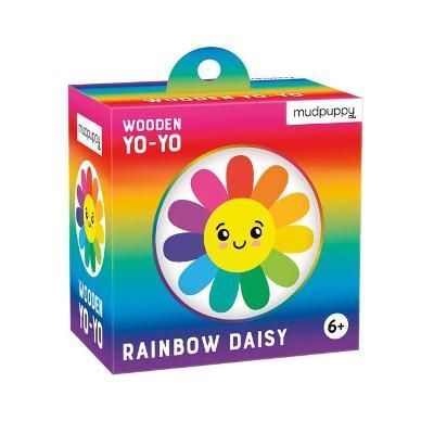 Rainbow Daisy Wooden Yo-Yo By Mudpuppy 9780735375536 (Game)