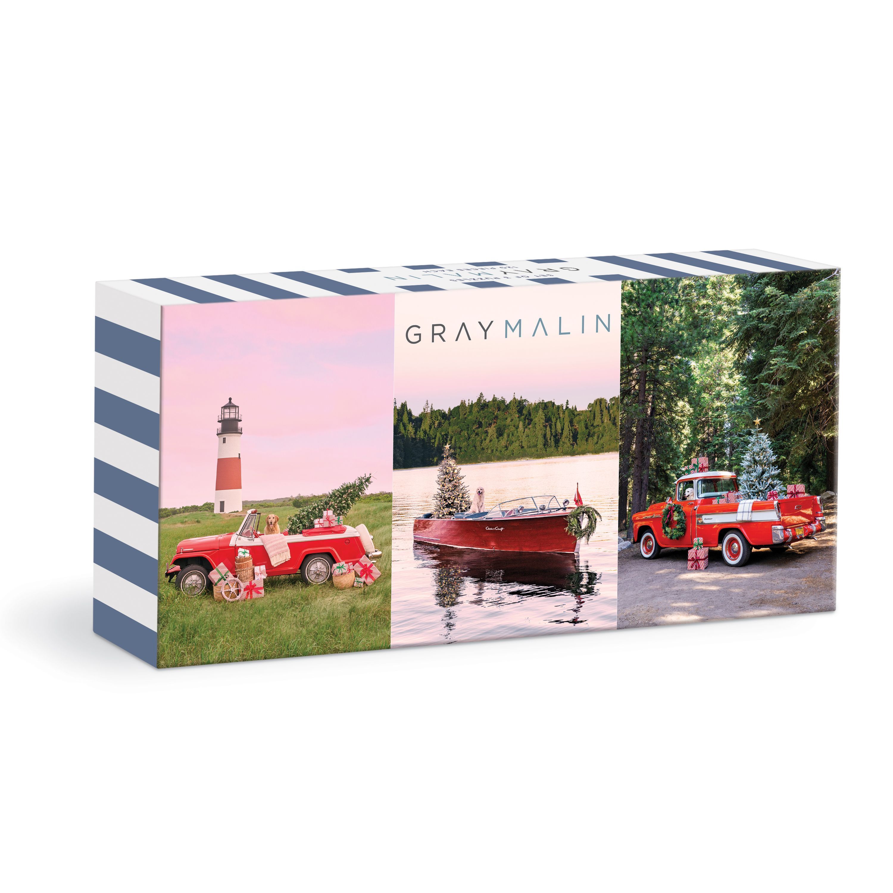 Gray Malin The Holiday 3-in-1 Puzzle Set By Galison 9780735376250 ()