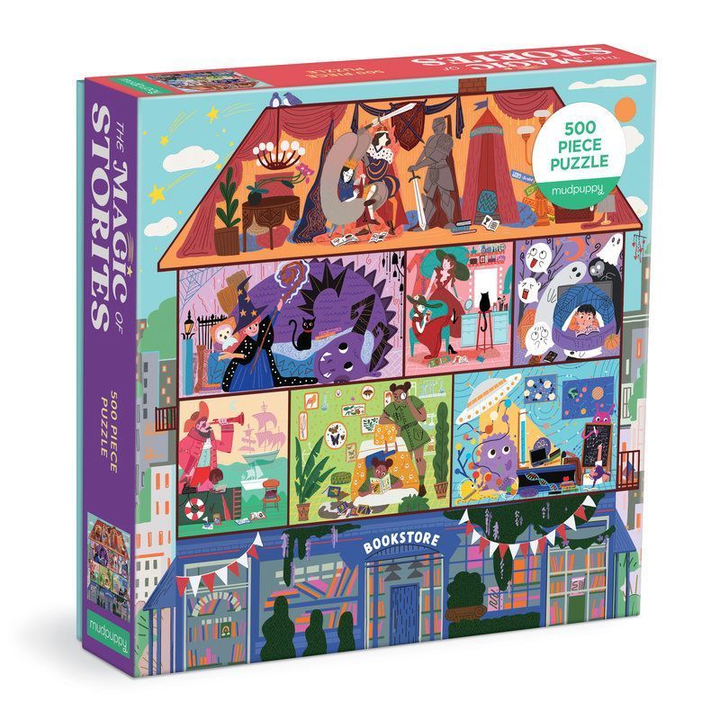 The Magic of Stories 500 Piece Family Puzzle By Mudpuppy 9780735376755