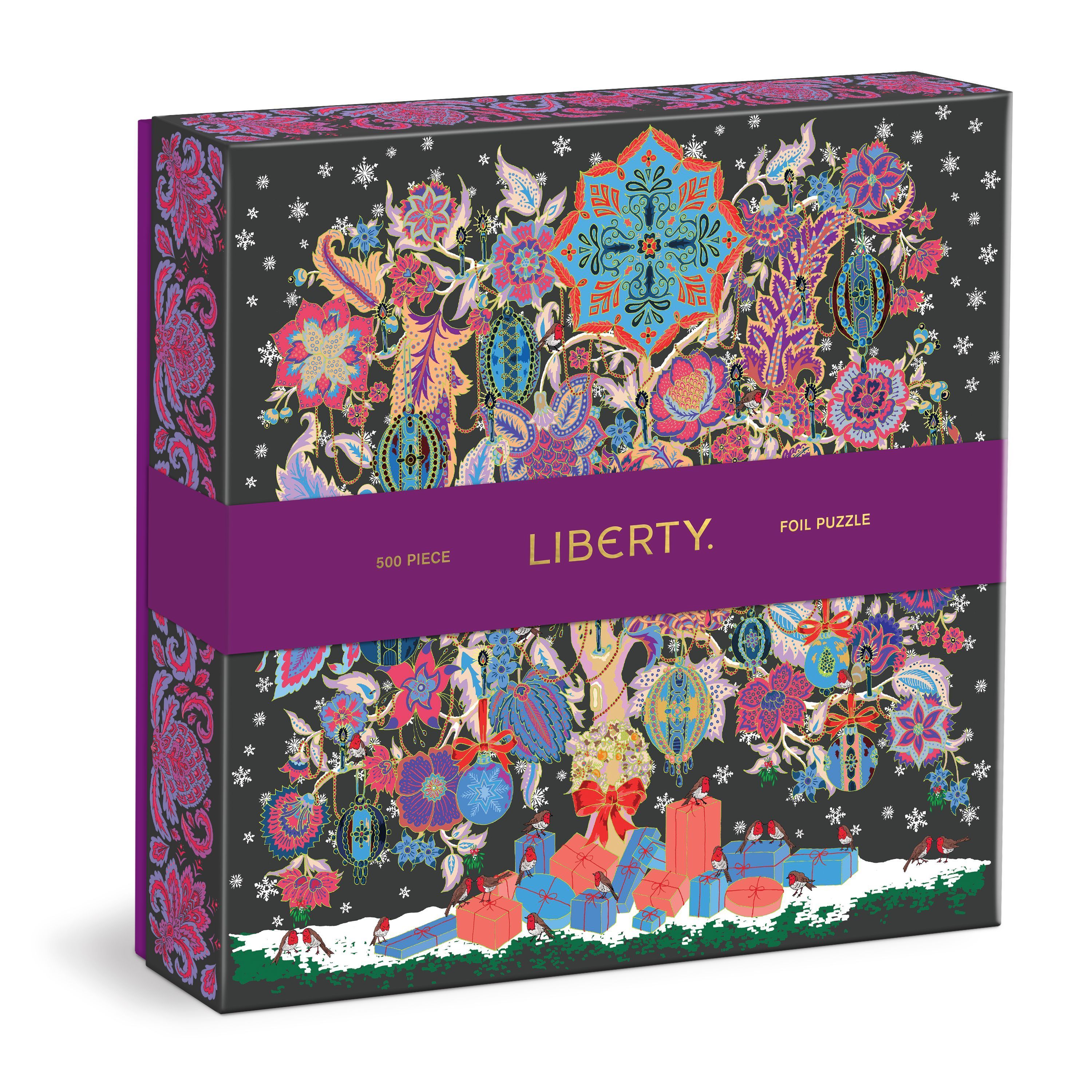 Liberty Christmas Tree of Life 500 Piece Foil Puzzle 9780735376847 ()