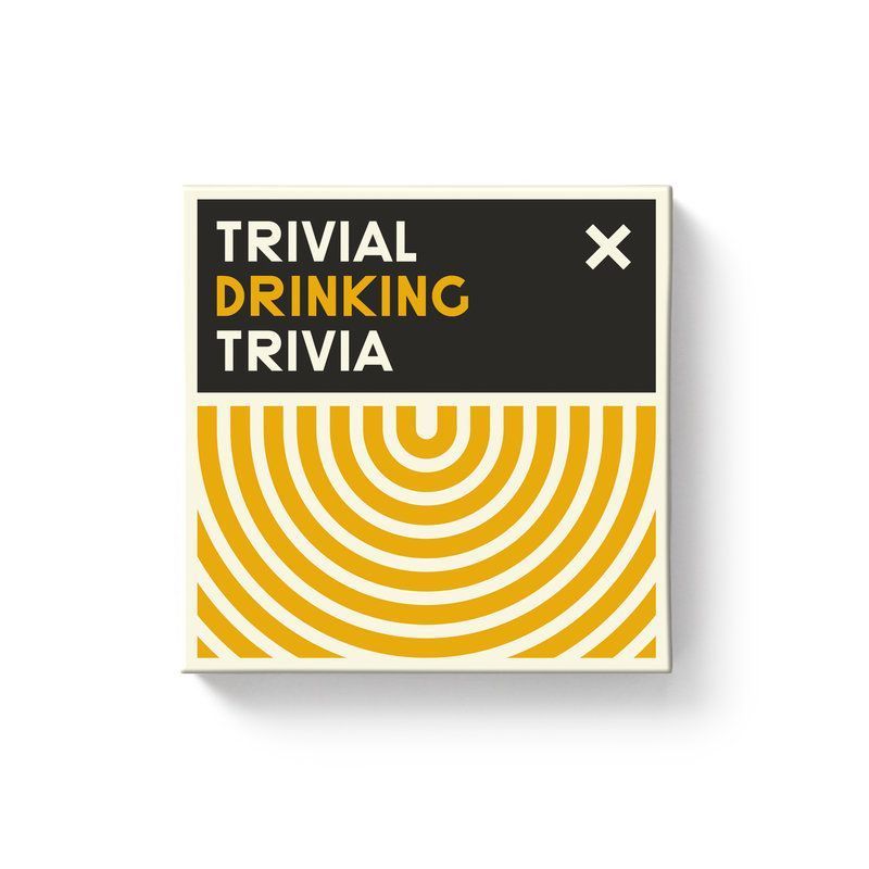 Trivial Drinking Trivia By Brass Monkey 9780735376977 (Game)