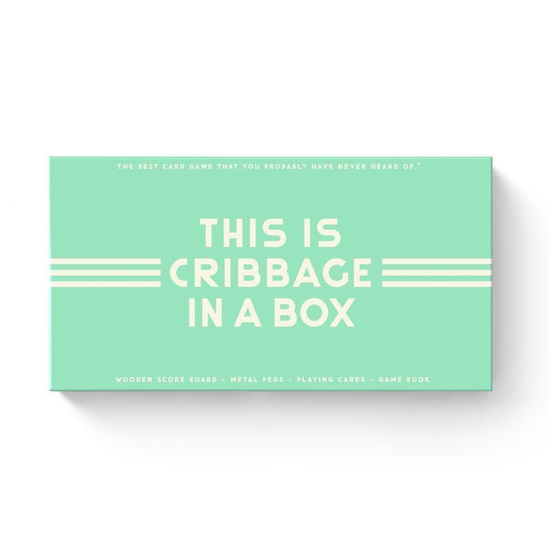 Cribbage In A Box Cribbage Game Set By Brass Monkey 9780735377042