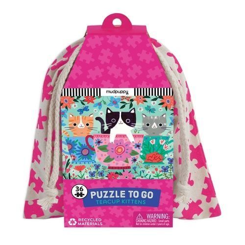 Teacup Kittens 36 Piece Puzzle to Go 9780735378643