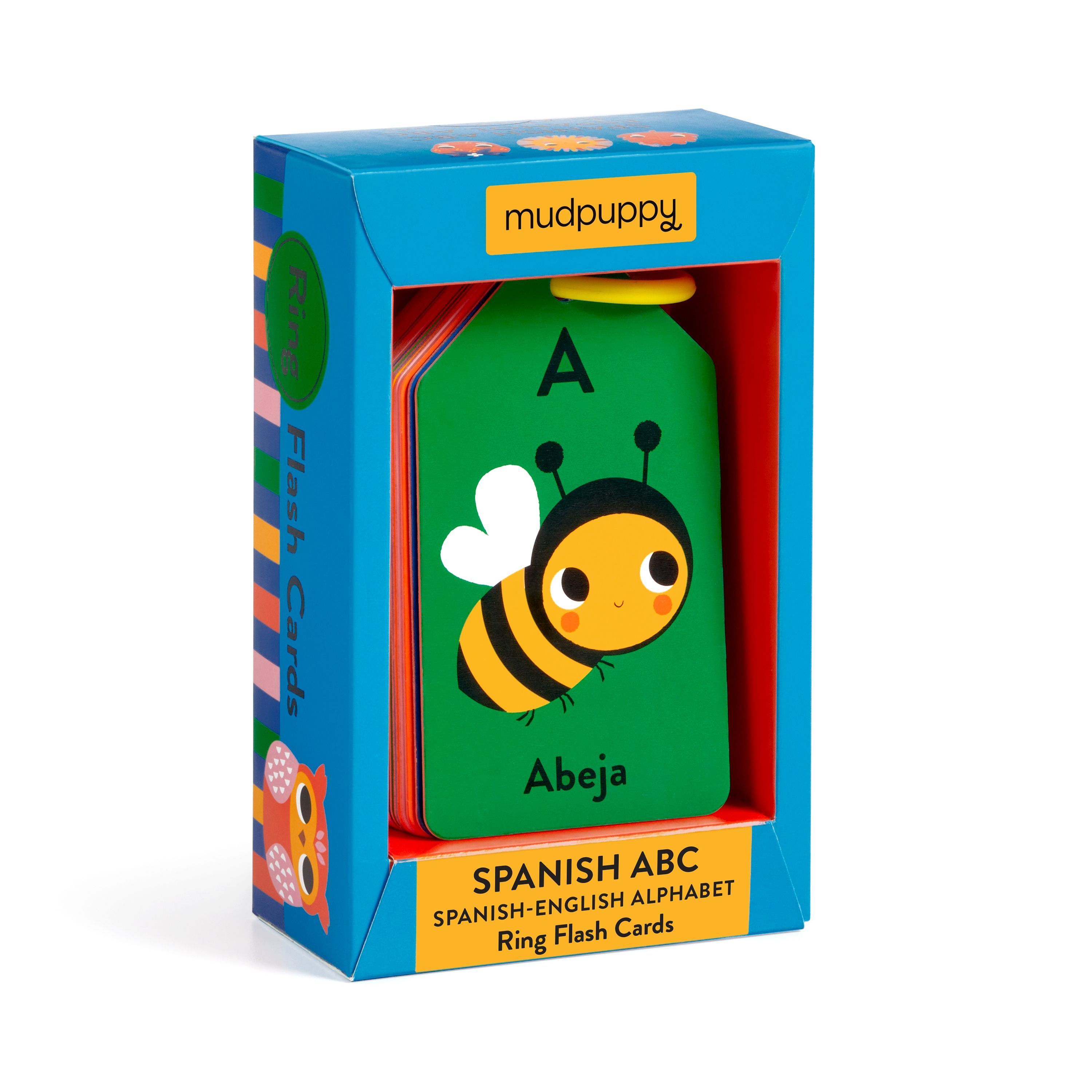Spanish-English ABC Ring Flash Cards By Mudpuppy 9780735379107 (Cards)