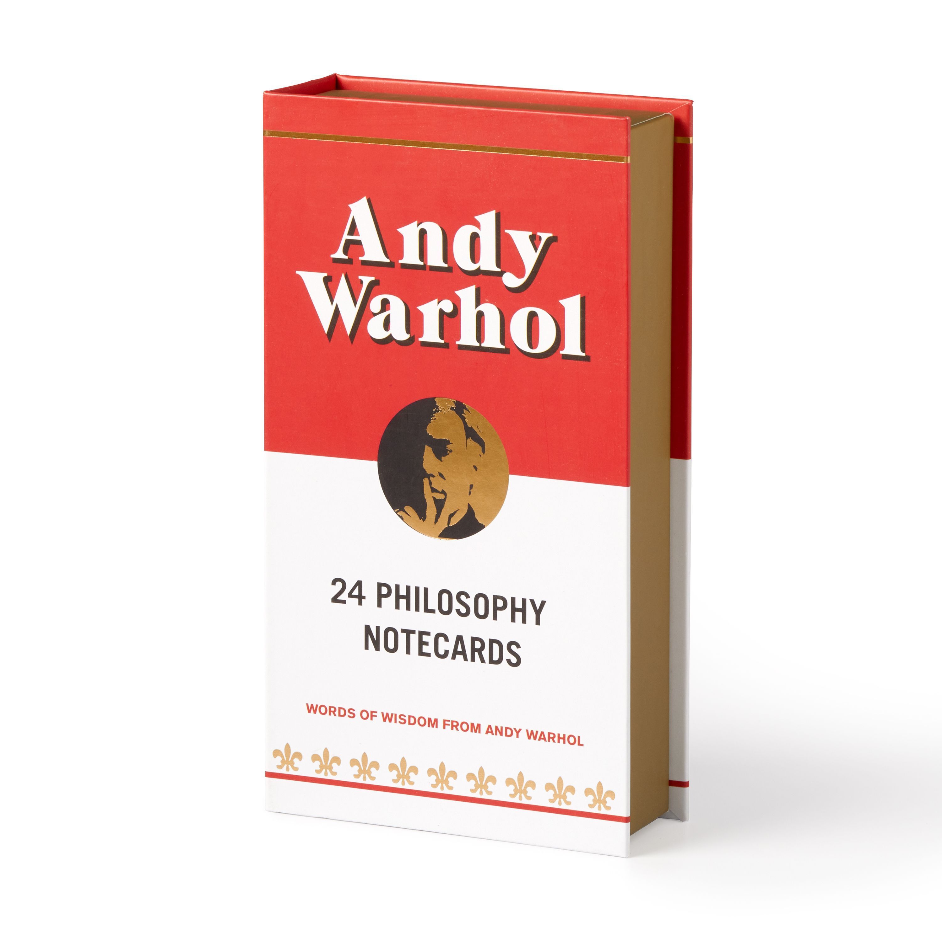 Andy Warhol Philosophy Correspondence Cards By Galison 9780735380028