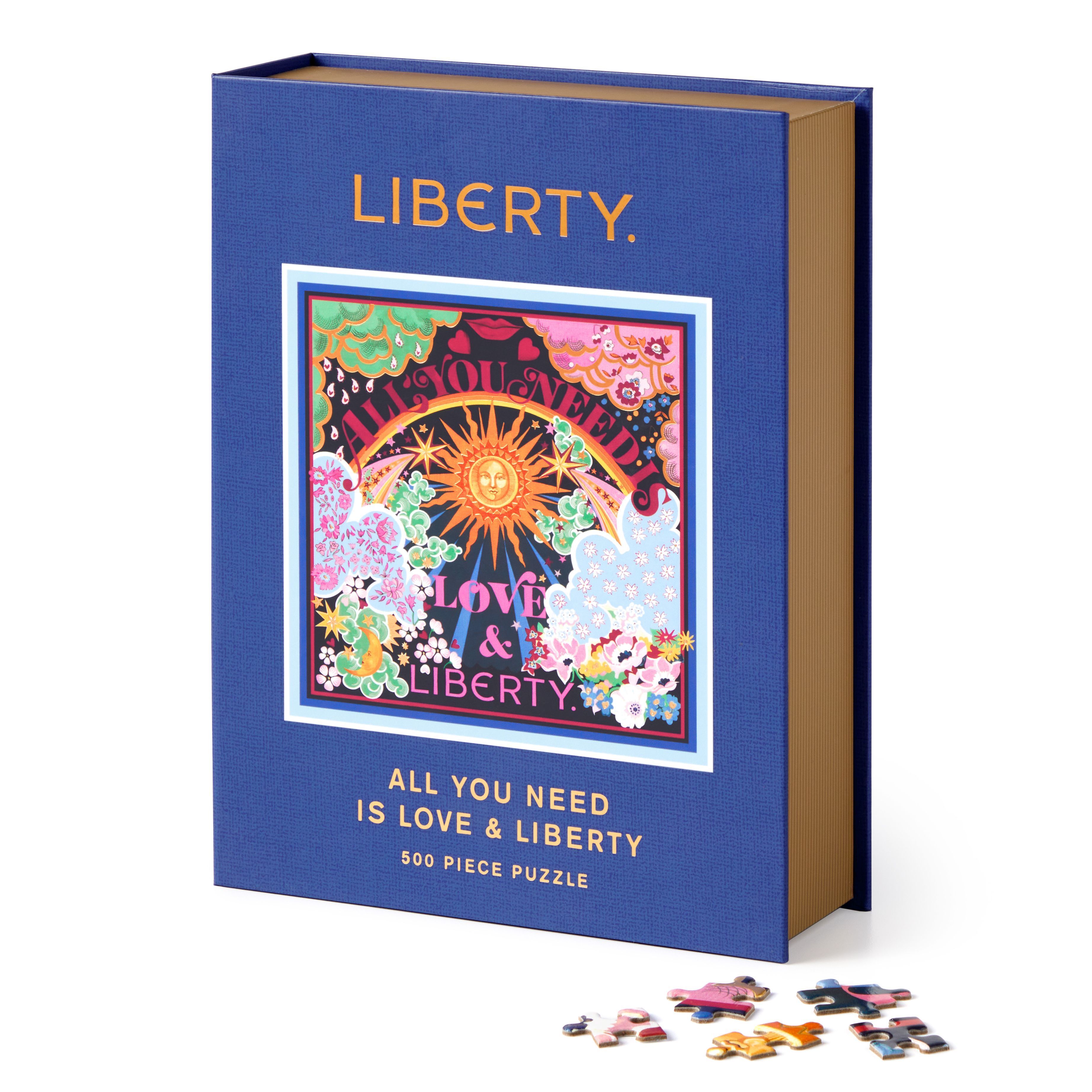 Liberty All You Need is Love 500 Piece Book Puzzle 9780735380097 ()