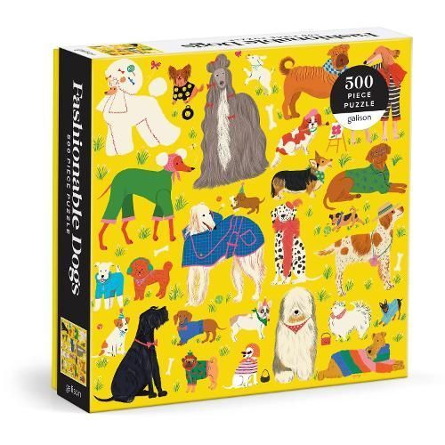 Fashionable Dogs 500 Piece Puzzle 9780735382718 (Game)