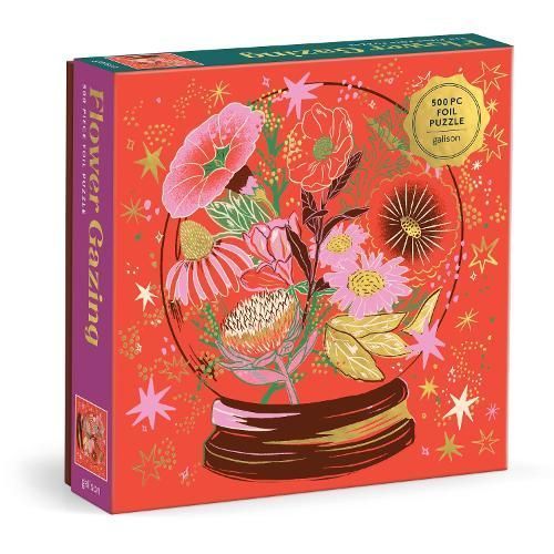 Flower Gazing 500 Piece Foil Puzzle 9780735382831 (Game)