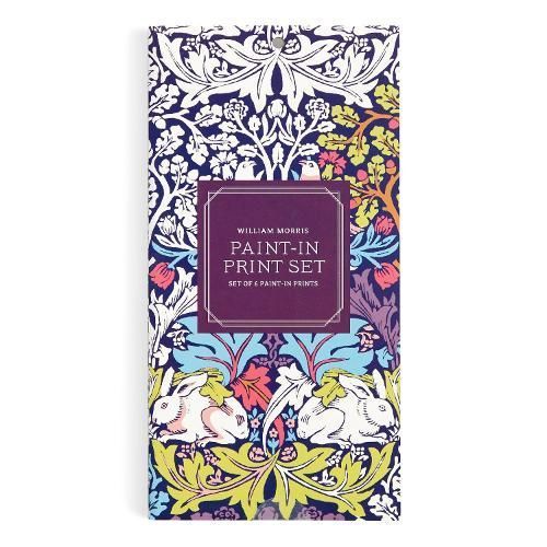 William Morris Paint-In Print Set 9780735383234 (Paperback)