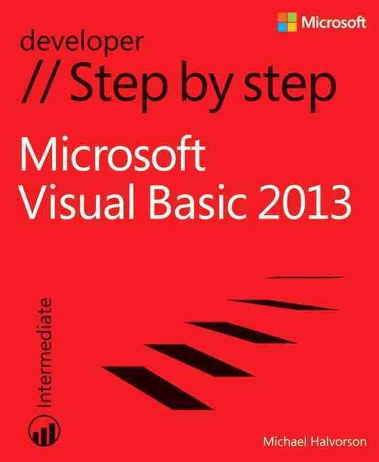 Microsoft Visual Basic 2013 Step by Step 9780735667044 (Paperback)
