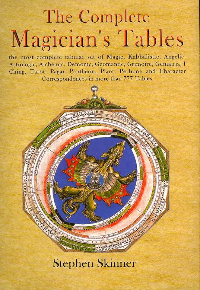 The Complete Magician's Tables By Stephen Skinner 9780738711645