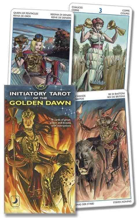 Initiatory Golden Dawn Tarot Deck By Lo Scarabeo 9780738713878