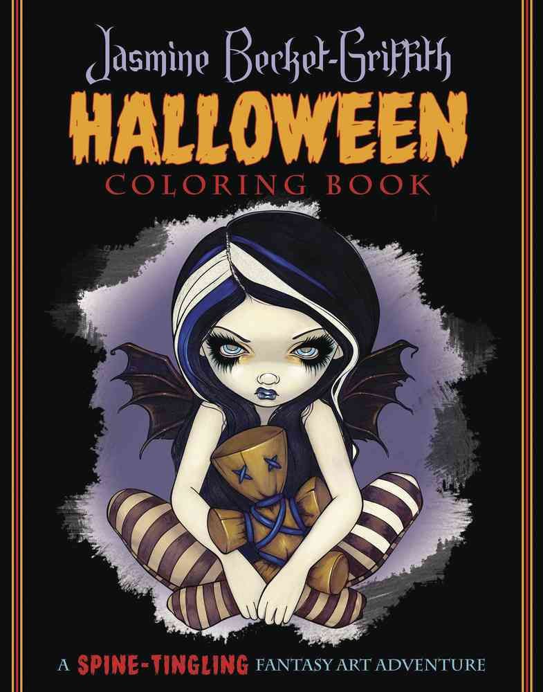 Jasmine Becket-Griffith Halloween Coloring Book 9780738752549