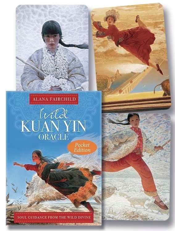 Wild Kuan Yin Oracle (Pocket Edition) By Alana Fairchild, Wang Yiguang