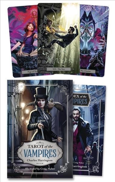 Tarot of the Vampires By Charles Harrington, Craig Maher 9780738766287