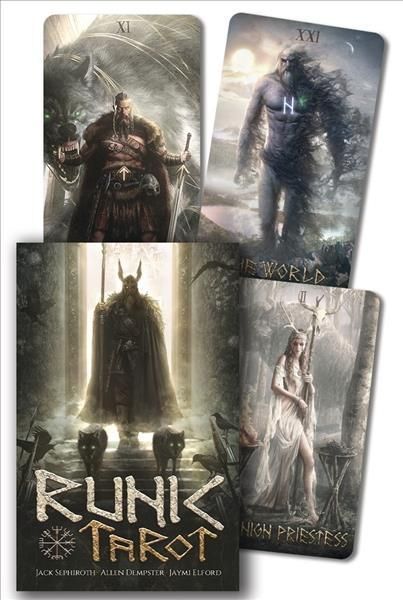 Runic Tarot Kit By Jack Sephiroth, Zhang Chao, Jaymi Elford