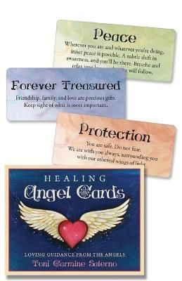 Healing Angel Cards New Edition By Toni Carmine Salerno 9780738774923