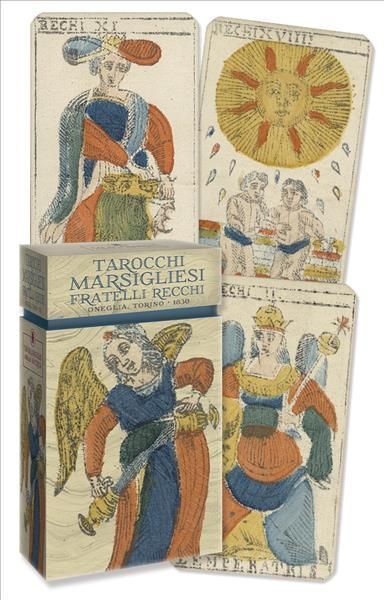 Tarocchi Marsigliesi Fratelli Recchi - Oneglia, Torino 1830 (Cards)