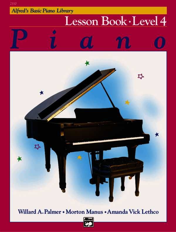 Alfred's Basic Piano Lesson Book 4 9780739009055 (Sheet music)