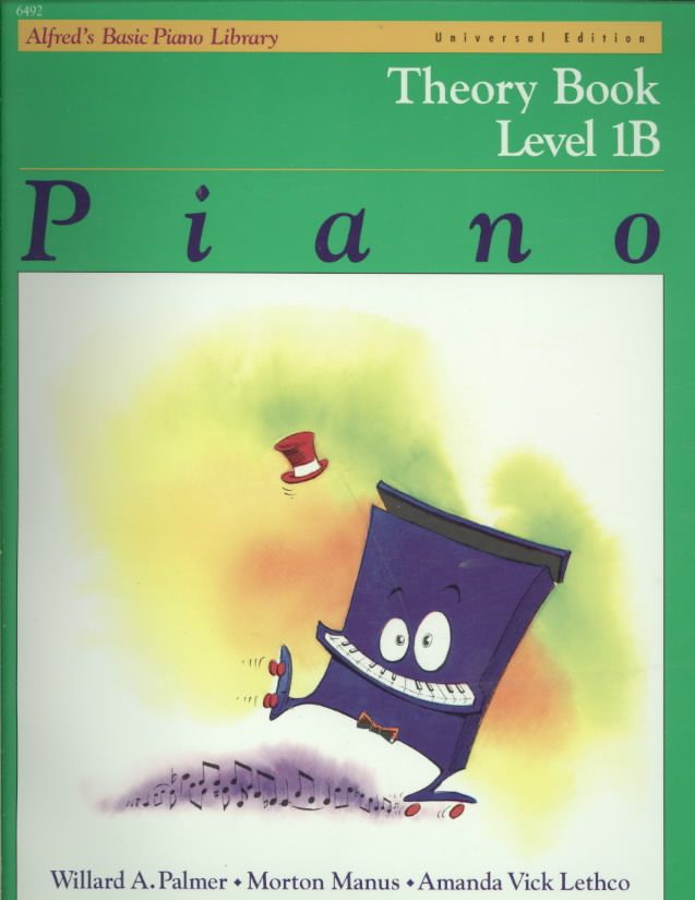 Alfred's Basic Piano Theory Book Lvl 1B 9780739029671 (Sheet music)