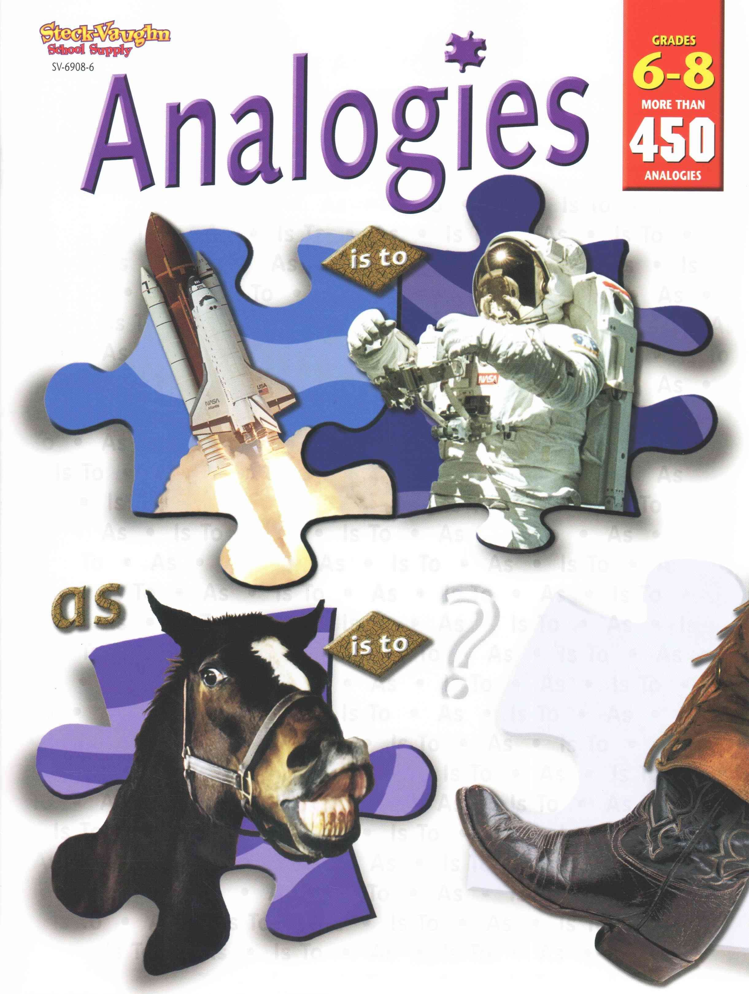 Analogies Reproducible Grades 6-8 By Stckvagn 9780739869086