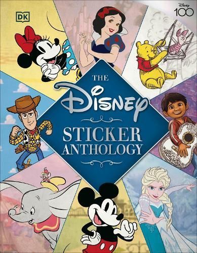 The Disney Sticker Anthology By DK 9780744081664 (Hardback)