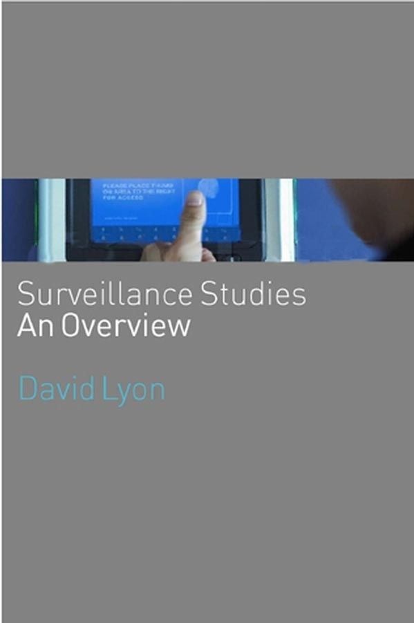Surveillance Studies By D Lyon 9780745635910 (Hardback)