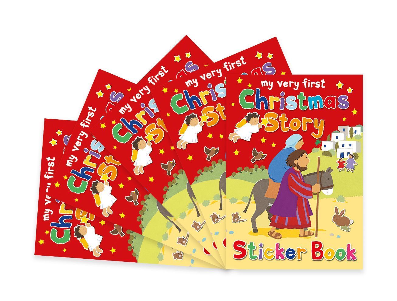 Christmas Story Sticker Book By Alex Ayliffe 9780745979595 (Paperback)