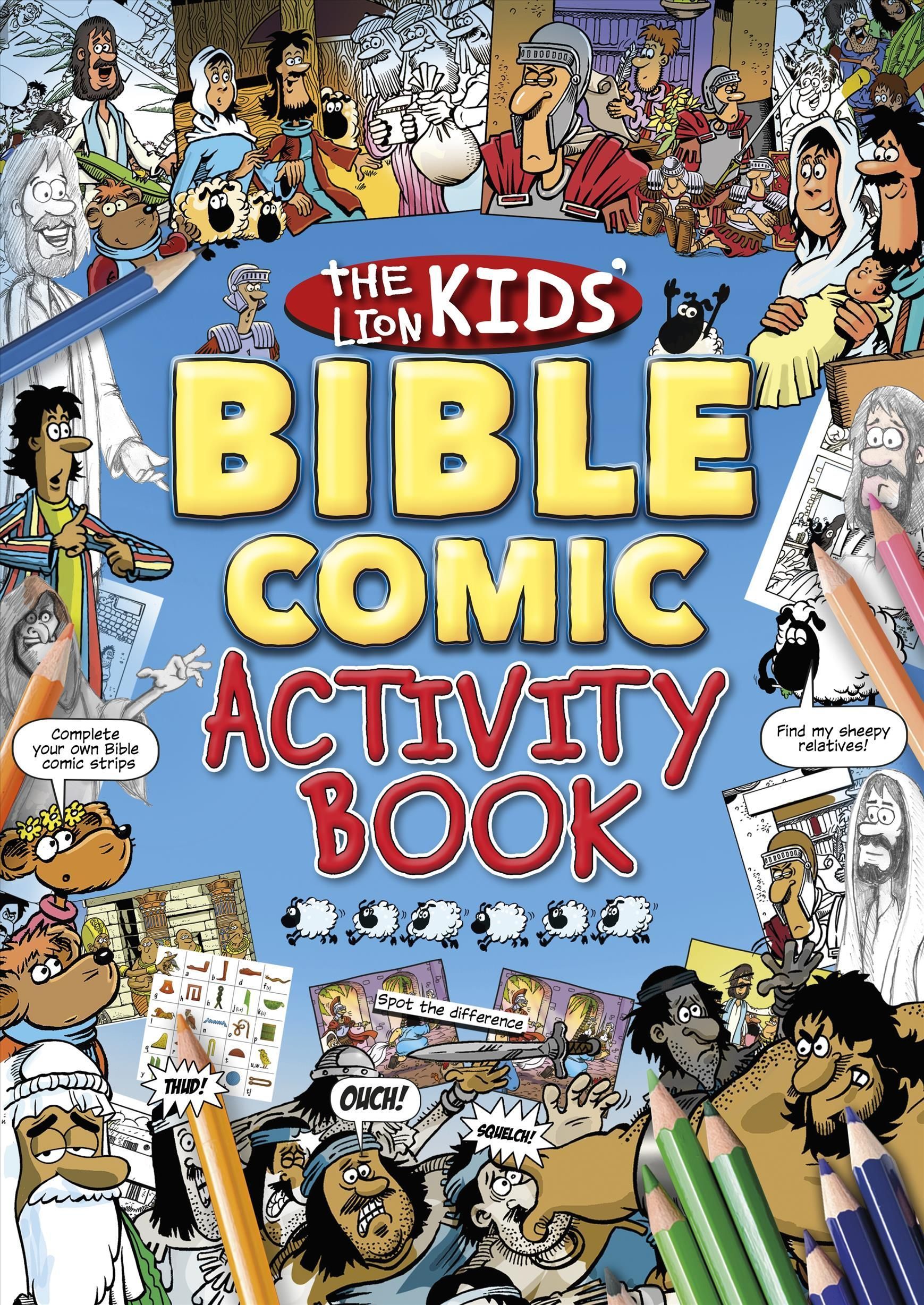 The Lion Kids Bible Comic Activity Book 9780745997919 (Paperback)