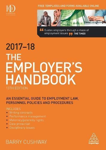 Employer's Handbook 2017-2018 By Cushway, Barry 9780749479534