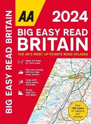 Big Easy Read Britain 2024 By A. A. Publishing (COR) 9780749583316